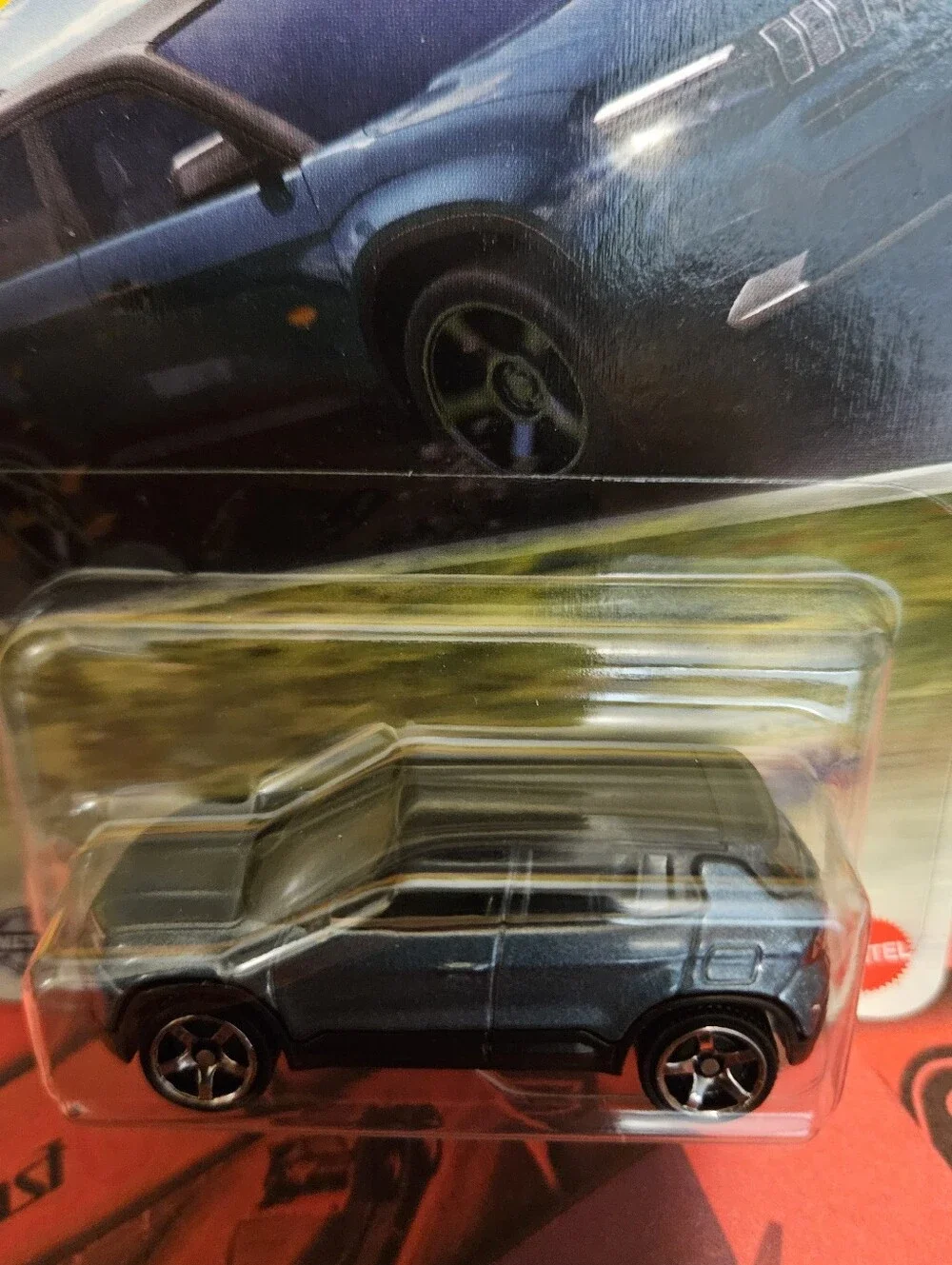 Matchbox Metallic Blue Jeep Avenger SUV Die-Cast